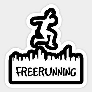 Professional Freerunning Men Sticker